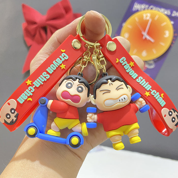 Wholesale PVC Cartoon Doll Keychain JDC-KC-WuYi130