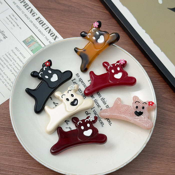Wholesale cute puppy hair clip