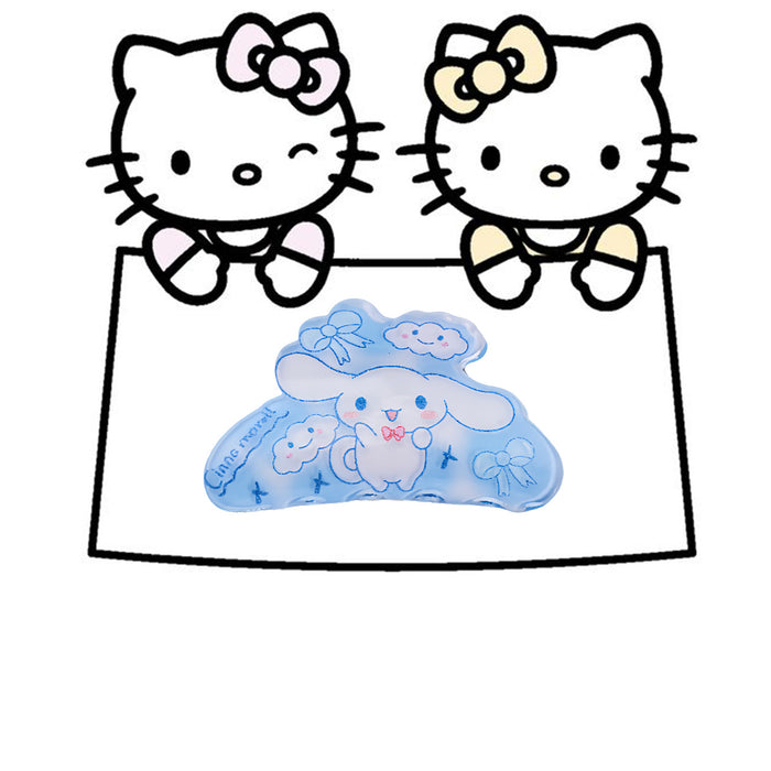 Wholesale Cute Sanlio Acrylic Grab Clip  Hair Ponytail Clip