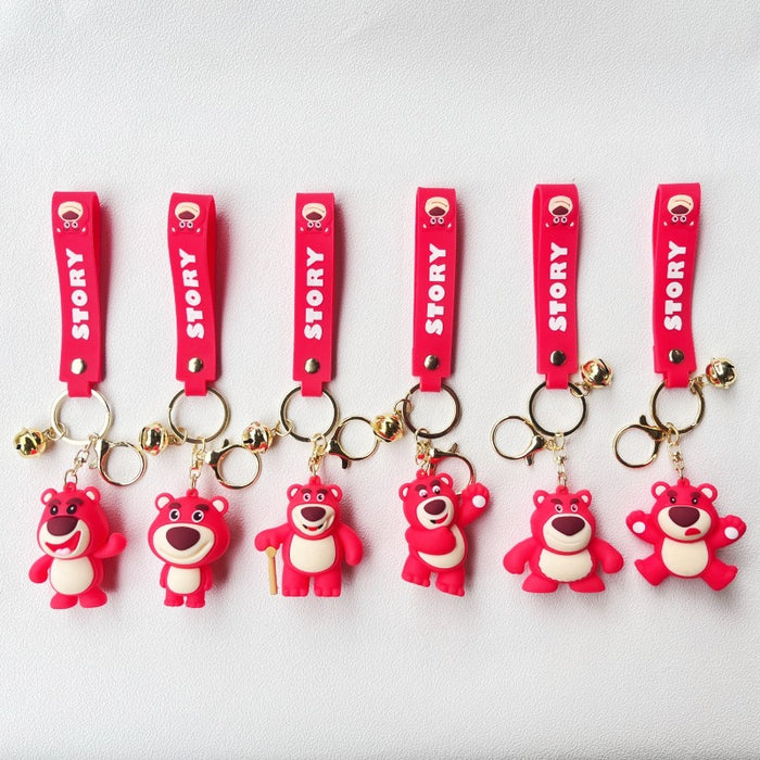 Wholesale PVC Cartoon Doll Keychain JDC-KC-WuYi142