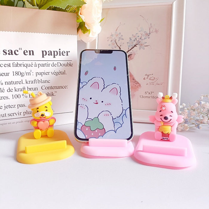 Wholesale PVC Cartoon Doll Mobile Phone Holder JDC-PS-MingT005