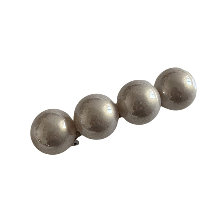 Wholesale 4 Pearl Barrette Hair Clips for the Back of the Head