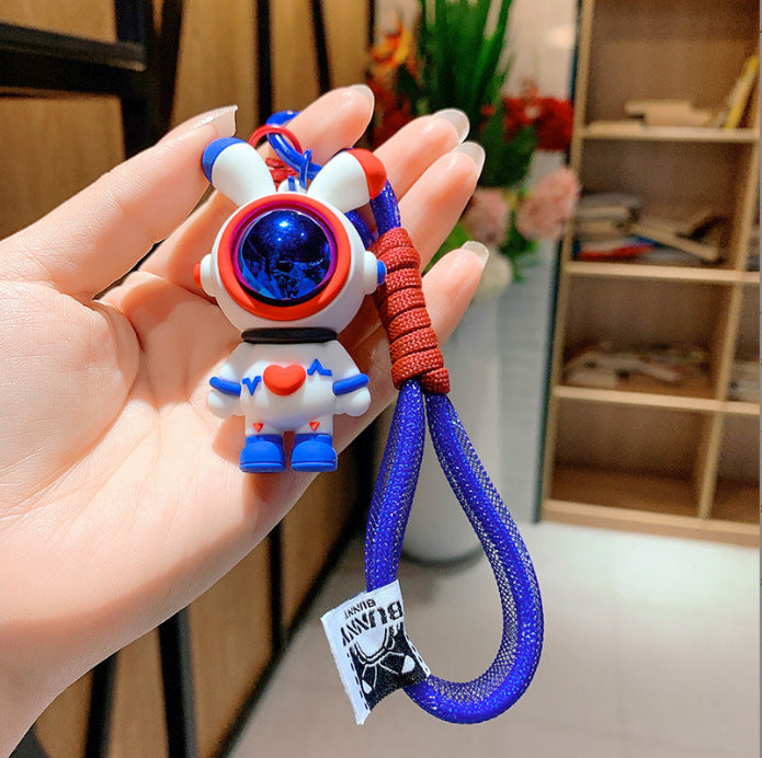 Wholesale Cartoon Doll Silicone Keychain JDC-KC-MingT260