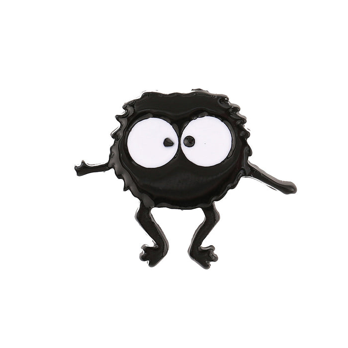 Wholesale Trendy Cute Anime Soot Brooch Pin Cartoon Badge For Bags Clothing Fashion Accessory