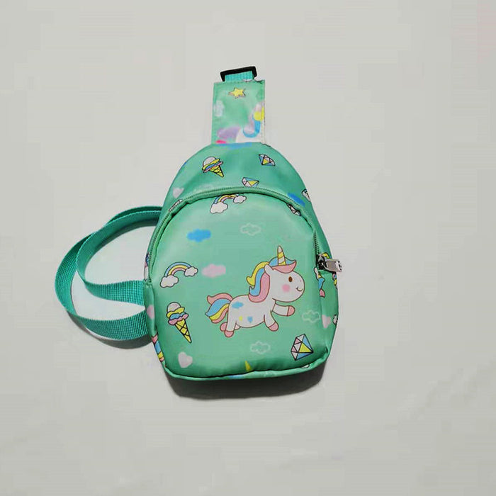 Wholesale Nylon Cartoon Male and Female Baby Crossbody Bag Cute Coin Purse JDC-SD-YuanDuo030