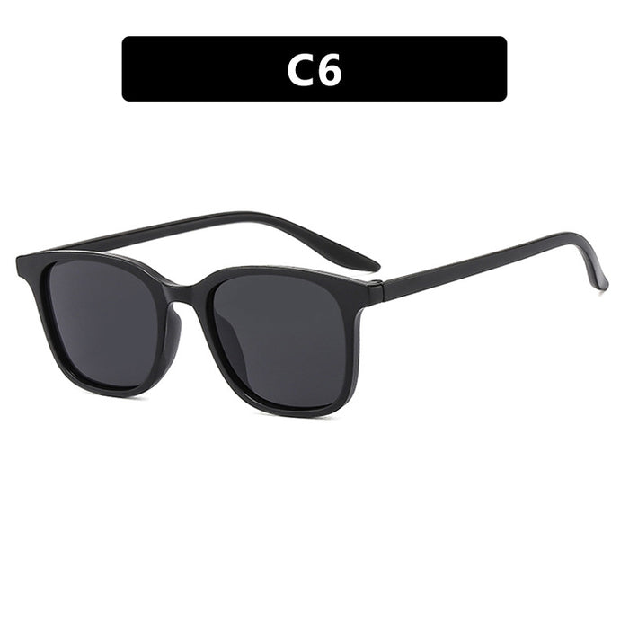 Wholesale Retro square small frame sunglasses, fashionable and trendy sunscreen sunglasses, sunglasses