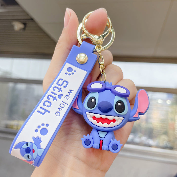 Wholesale Cute Cartoon PVC Doll Keychains (F) JDC-KC-JuShu018