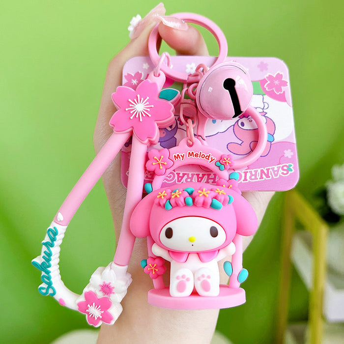 Wholesale Cartoon 3D Swing Doll Keychain JDC-KC-YanG003