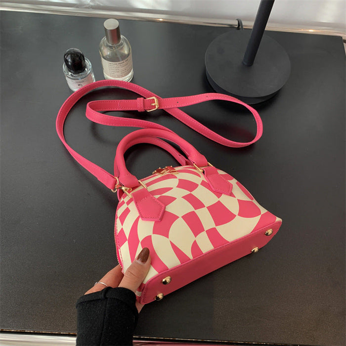 Wholesale Shoulder Bags PU Leather Crossbody Checkerboard (F) JDC-SD-LaiK003