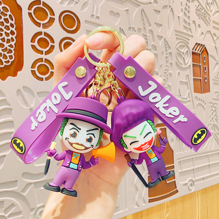 Wholesale Silicone Cartoon Doll Keychain JDC-KC-KuM004