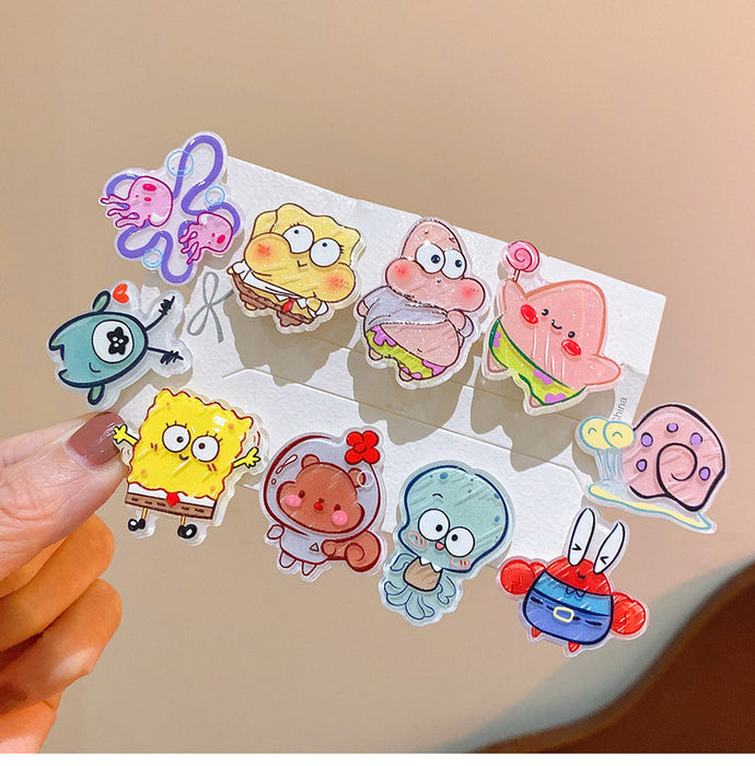 Wholesale Cute Cartoon Children's Hair Clips JDC-HC-HuiDi002