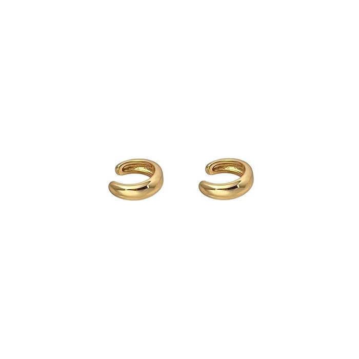 Wholesale Simple and minimalist metal ear bone clip, cool style, light luxury, high-end feeling, no ear holes, ear clip, versatile earrings and earrings
