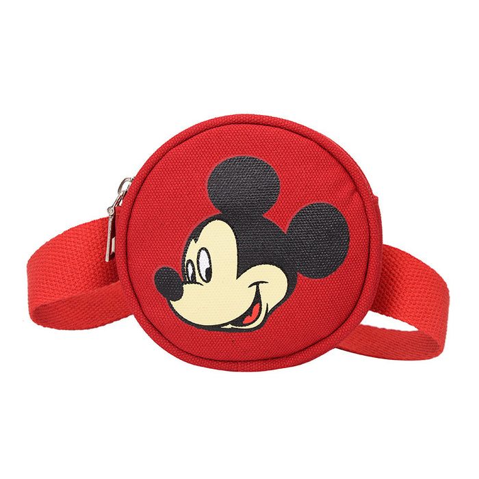 Wholesale children's waist bag cartoon round bag coin purse