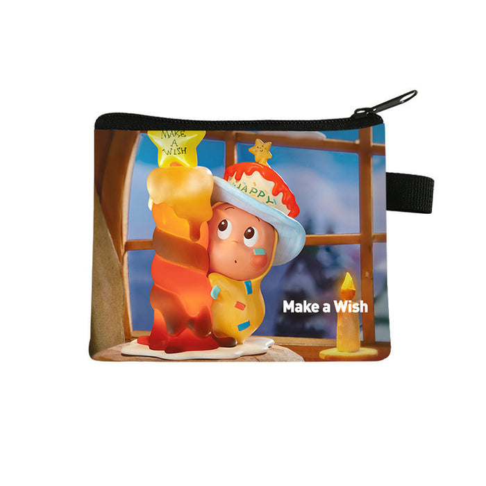Wholesale Cute Star Children' s Cartoon Creative Girls Portable Storage Coin Purse Student Supplies
