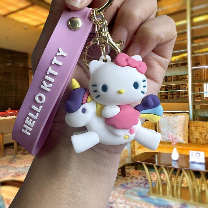 Wholesale Cartoon Doll Silicone Keychain JDC-KC-MingT272