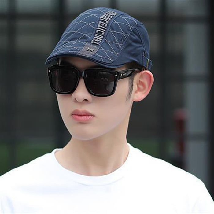 Wholesale beret casual all-match men's peaked cap sun hat forward hat