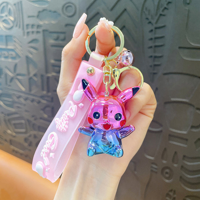 Wholesale Acrylic Glossy Mini Doll Keychain JDC-KC-YanG039