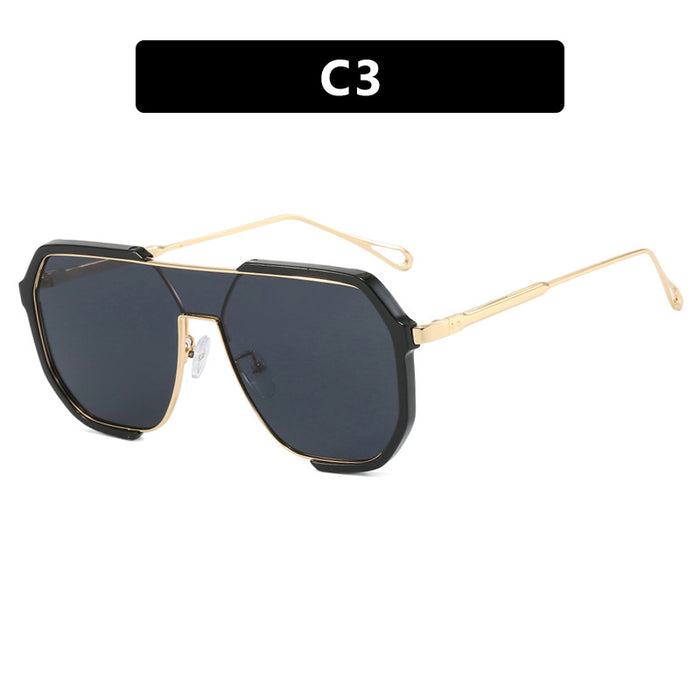 Wholesale Sunglasses integrated trendy sunglasses, new sunglasses with a high-end feel