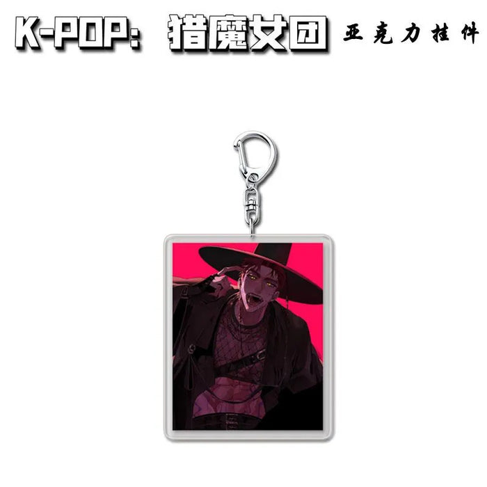 Wholesale Kpop Acrylic Keychain Anime Peripheral Pendant