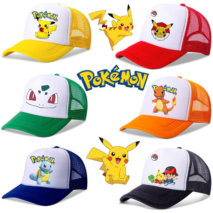 Wholesale Cartoon Baseball Cap Mesh Breathable Dome Hat Hip Hop Sports Cap