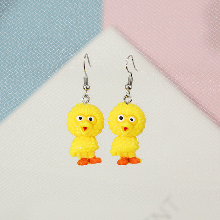 Wholesale Cartoon Funny Figure Earrings JDC-NS-NiQing001