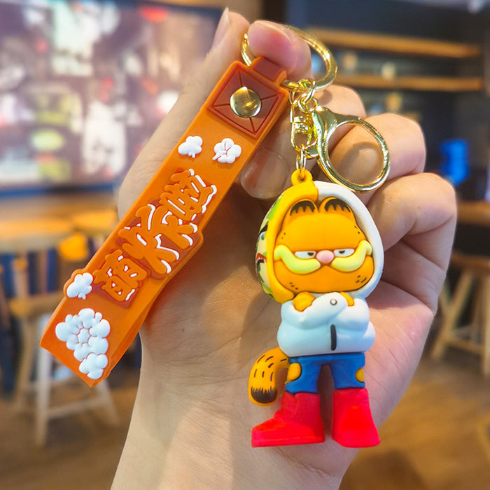 Wholesale Cartoon Silicone Doll Keychain JDC-KC-Tingm202