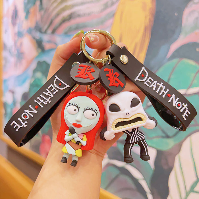 Wholesale Halloween Cartoon Doll PVC Keychain JDC-KC-MingT024