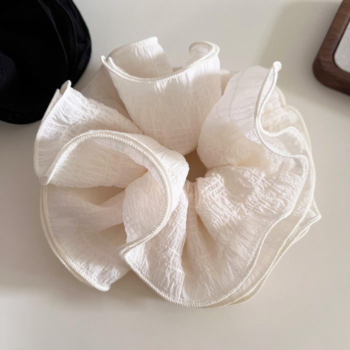 Wholesale Temperament, lace, pleated, high-end hair loop, hair rope