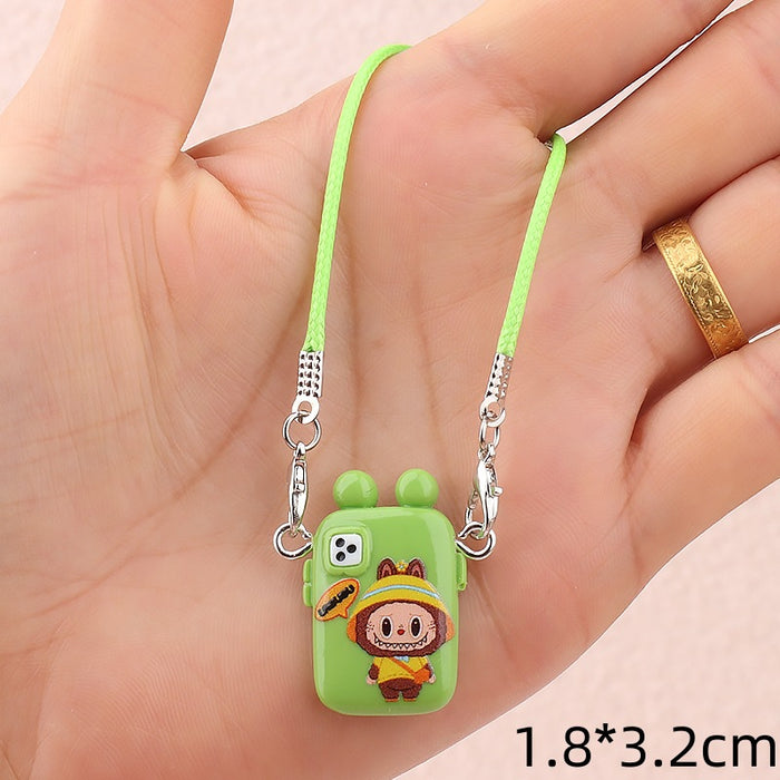 Wholesale Mini cartoon pendant creative accessories doll ornament