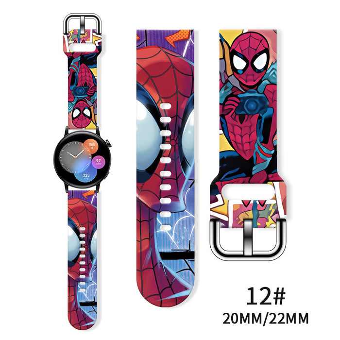 Wholesale Printed Tpu Watch Strap Wrist Strap JDC-WD-NuoQi050