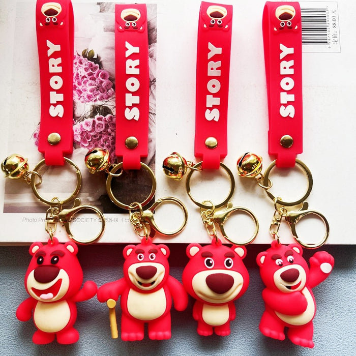 Wholesale PVC Cartoon Doll Keychain JDC-KC-WuYi142