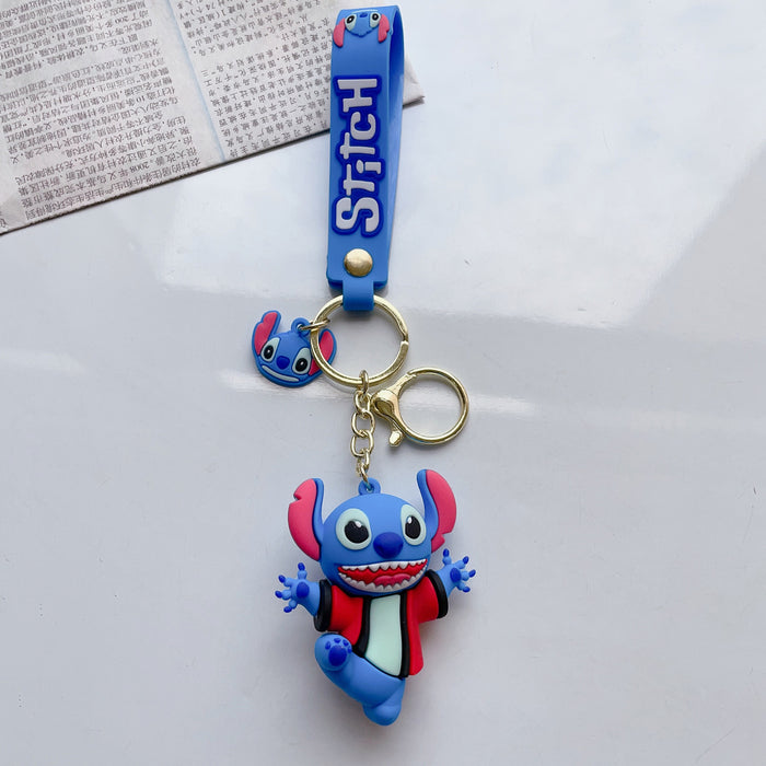 Wholesale Creative Doll Pvc Soft Keychain JDC-KC-JuShu028