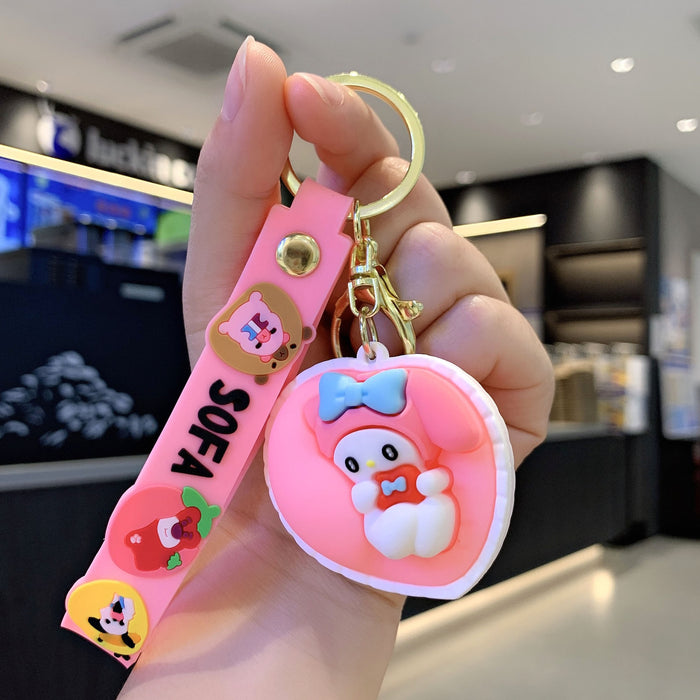 Wholesale   Keychain Car Pendant Creative Bag Keychain Gift