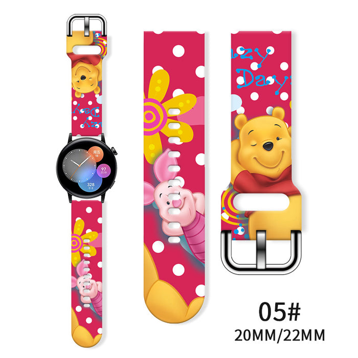 Wholesale Tpu Printed Watch Strap JDC-WD-NuoQi030