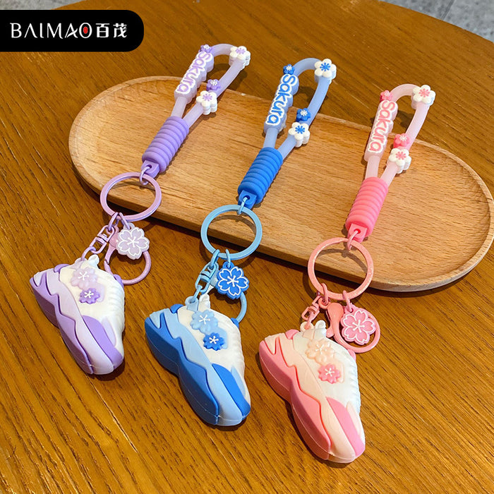 Wholesale Drip glue keychain pendant cartoon cute doll exquisite backpack drip glue keychain decoration