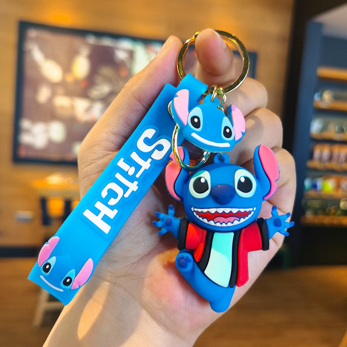 Wholesale Cartoon Doll Silicone Keychain JDC-KC-Tingm225