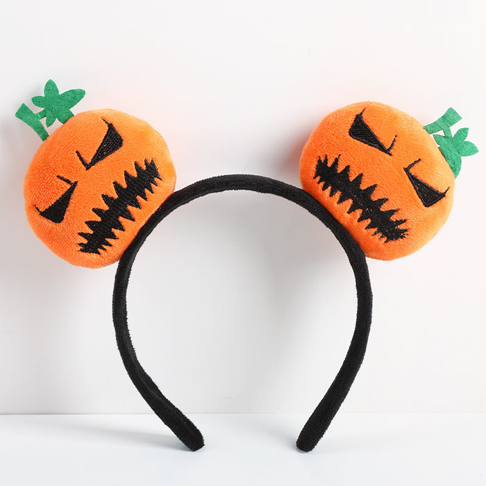 Wholesale Funny Pumpkin Headband Cute Pumpkin Devil Doll Headband  Party Hair Accessories
