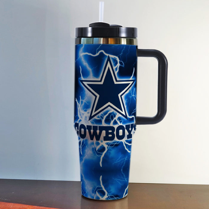 Wholesale Popular 40oz Car Cup Sf New Ice Cup Nfl American Football League Kc Thermos Cup