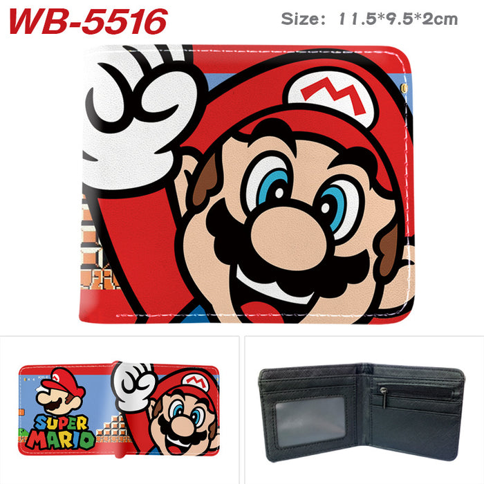 Wholesale PU Leather Anime Superhero Cartoon Bifold Wallet Stylish Everyday Gift For Students