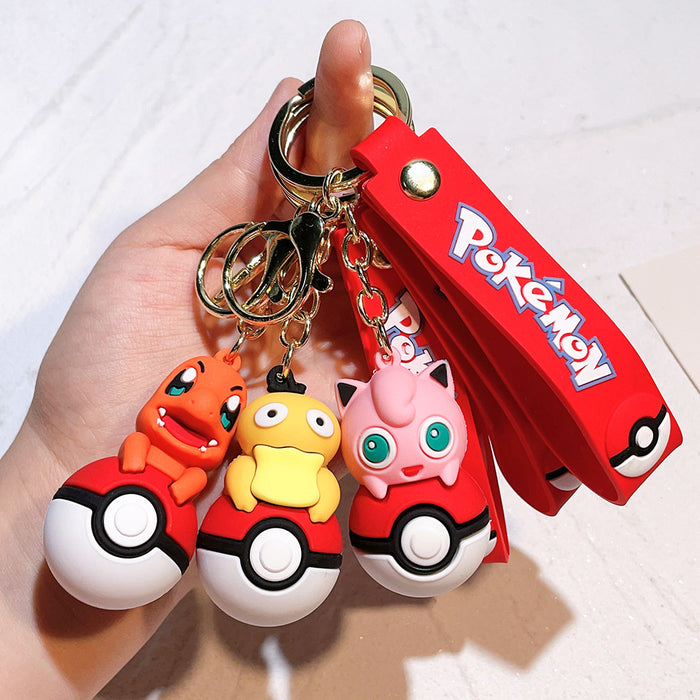 Wholesale PVC Cartoon Doll Keychain JDC-KC-Qiwei017