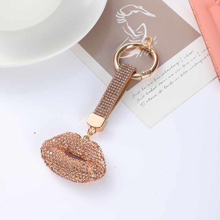 Wholesale Minimalist Lip Keychain Bag Charm
