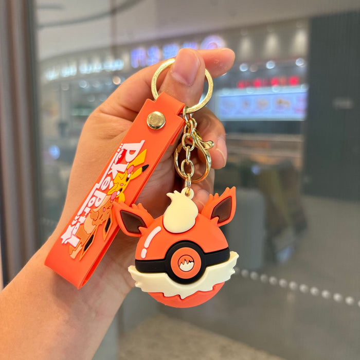 Wholesale Cute ball keychain doll backpack charm