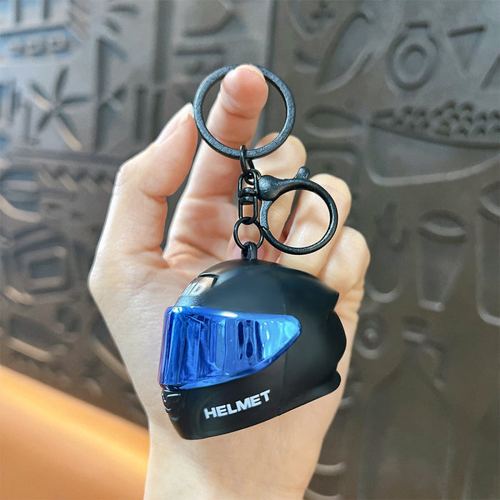 Wholesale Helmet Keychain 3D Motorcycle Helmet Pendant
