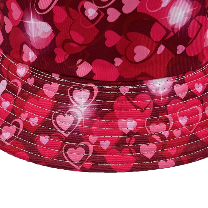 Wholesale Cotton Valentine's Day Bucket Hat JDC-FH-AXing018