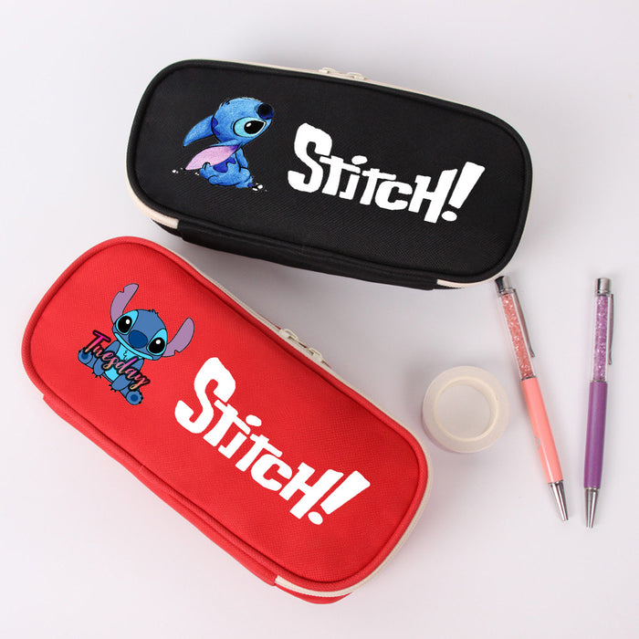 Wholesale Cartoon Canvas Zipper Pen Case JDC-PB-WuDM001