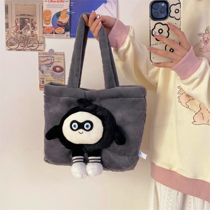 Wholesale Cartoon Plush Doll Doll Shoulder Bag JDC-BP-Tianj004