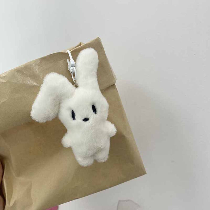 Wholesale Rabbit keychain cute and sweet plush backpack pendant accessory