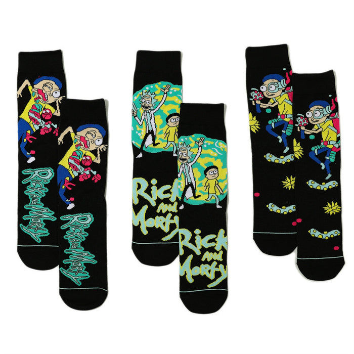 Wholesale Cotton socks,  anime-style mid-calf socks
