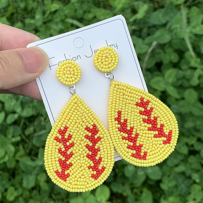 Wholesale Sports Series Earrings