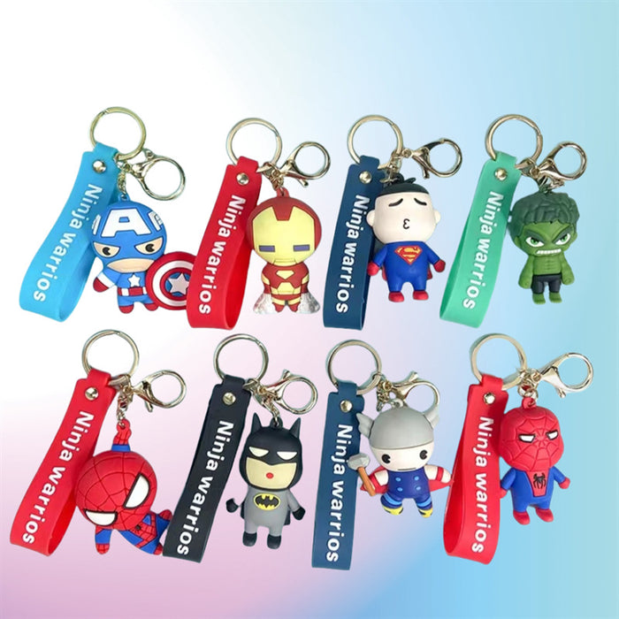 Wholesale PVC Cartoon Doll Keychain JDC-KC-BaoDou015